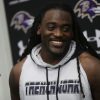 August 15, 2023: Former Baltimore Ravens and Seattle Seahawks running back ALEX COLLINS has died aged 28. Collins was riding a motorcycle when he collided with an SUV in Lauderdale Lakes, Florida, and was pronounced dead at the scene. He played 25 games for both the Ravens and Seahawks between 2016 and 2021, scoring 19 touchdowns. FILE PHOTO TAKE ON: July 19, 2018: Owings Mills, Maryland, USA: Baltimore Ravens RB Alex Collins 34 at the podium during the first day of training camp of the 2018 season at Under Armour Performance Center. Alex Collins 1994-2023 Former NFL, American Football Herren, USA Player PUBLICATIONxINxGERxSUIxAUTxONLY - ZUMAc04_ 20230815_shx_c04_643 Copyright: xMikexBuscherx