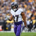 FootballR - NFL - Die Saison des Spielers der Baltimore Ravens endet wegen eines Achillessehnenrisses.