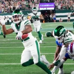 FootballR - NFL - New York Jets besiegen Buffalo Bills im NFL-Matchup.