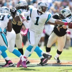 FootballR - NFL - Carolina Panthers vs. New Orleans Saints in Vertragsverhandlungen mit Cam Newton, der mehr als 5 Millionen US-Dollar fordert, um für die Jets zu spielen.