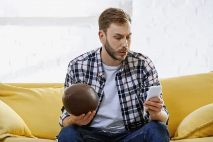 NFL Meinung - Autorensicht - Mann mit Football in Hand