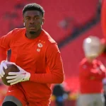 October 24, 2023: Kansas City Chiefs wide receiver Justyn Ross 8 warms up before a game against the Los Angeles Chargers on Sunday, Oct. 22, 2023, at GEHA Field at Arrowhead Stadium in Kansas City, Missouri. - ZUMAm67_ 20231024_zaf_m67_008 Copyright: xTammyxLjungbladx