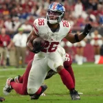 FootballR - NFL - Die New York Giants müssen im Spiel gegen die Miami Dolphins weiterhin auf Saquon Barkley verzichten.