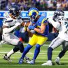 FootballR - NFL - Die Seattle Seahawks treffen auf die Los Angeles Rams. Cooper Kupp erholt sich von einer Knöchelverstauchung.