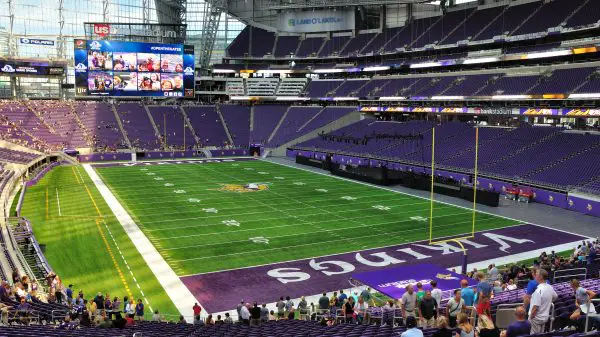 FootballR - NFL - Vikings Investieren in das Stadion der Minnesota Vikings. U.S. Bank Stadium