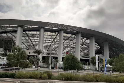 FootballR - NFL Teams - San Diego Chargers Stadion in San Diego, Kalifornien.
