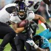 FootballR - NFL - Keaton Mitchell - Erleben Sie mit uns ein spannendes Match zwischen den Baltimore Ravens und den Jacksonville Jaguars!