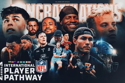 FootballR - NFL - International Player Pathway - Genießen Sie die Spannung des NFL Player Pathway 2019, der internationalen Spielern durch das International Player Pathway Program Möglichkeiten eröffnet. Seien Sie Teil dieser unglaublichen Reise zum Erfolg in einem von ihnen