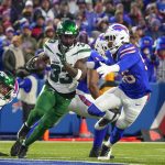 FootballR - NFL - Dalvin Cook - Die New York Jets werden in einem NFL-Spiel gegen die Buffalo Bills antreten.