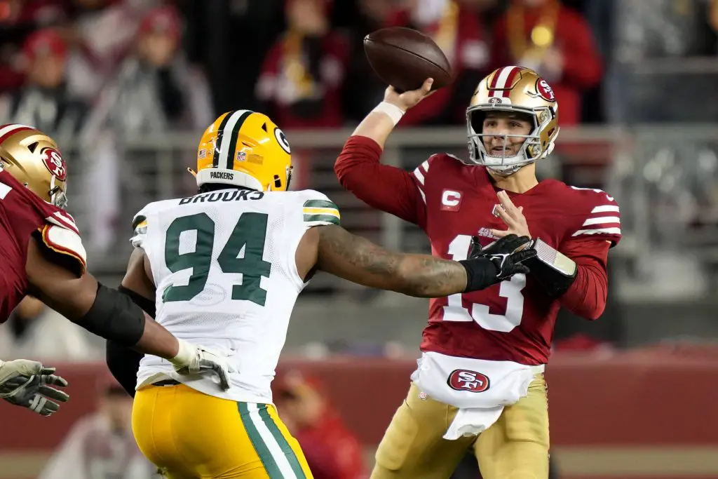 FootballR - NFL - In der Divisional Round trafen die San Francisco 49ers auf die Green Bay Packers. Brock Purdy holte den Sieg.