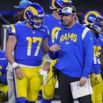 FootballR - NFL - Diese Beschreibung wurde automatisch generiert. Liam Coen, Verhandlungen