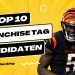 FootballR - NFL - Diese Beschreibung wurde automatisch generiert. Die 10 besten NFL Franchise Tag Kandidaten.