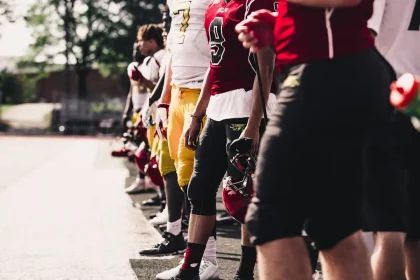 Photo American Football player