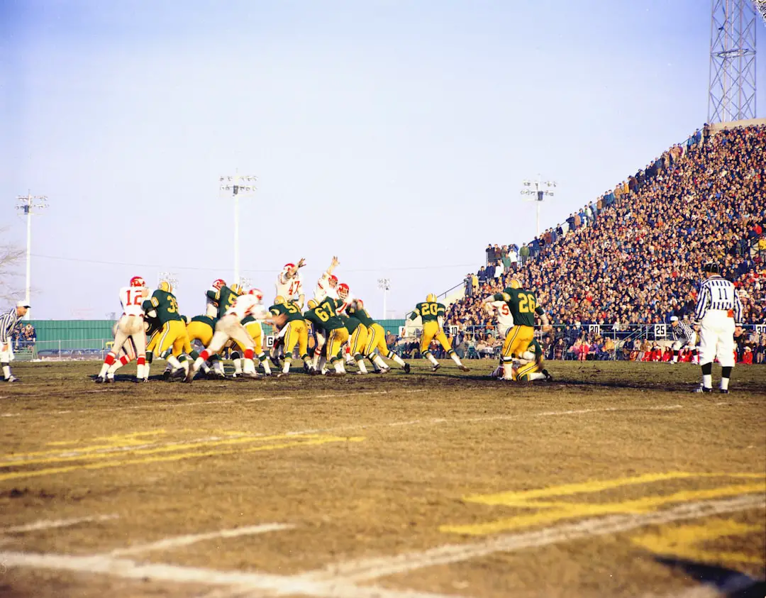 Photo American Football game