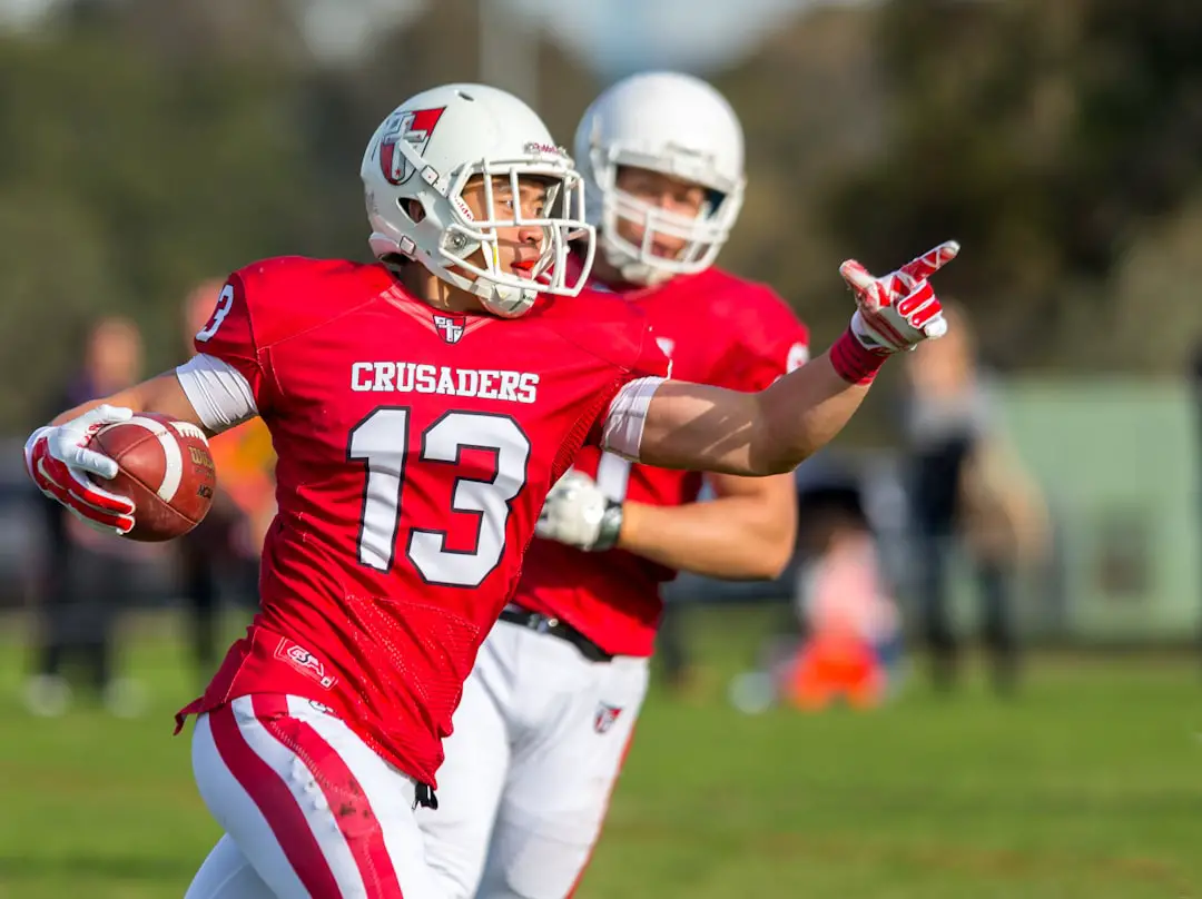 Photo American Football player