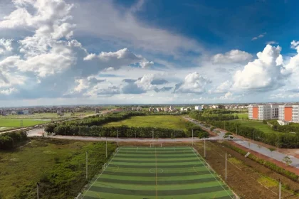 Photo Football field