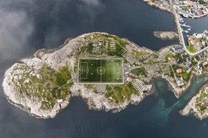 Photo Football field