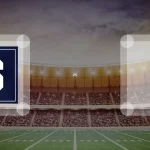 Eine Gamecard Grafik fuer das Spiel zwischen den Straubing Spiders und Pforzheim Wilddogs am 23.05.26. die zwei Teamlogos stehen sich in einem Stadion mit vielen Zuschauern gegenueber.