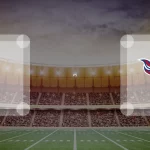 Eine Gamecard Grafik fuer das Spiel zwischen den Pforzheim Wilddogs und Allgäu Comets am 20.06.26. die zwei Teamlogos stehen sich in einem Stadion mit vielen Zuschauern gegenueber.