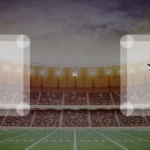 Eine Gamecard Grafik fuer das Spiel zwischen den Philadelphia Eagles und Tennessee Titans am 20.09.26. die zwei Teamlogos stehen sich in einem Stadion mit vielen Zuschauern gegenueber.